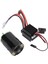 Rc Fırçalı Motor Esc Seti 540 Fırçalı Motor Suya Dalı 320A Esc 5V 2A Bec Ileri Geri Hız Kontrolü 1/10 Rc Paletli Araba Yüksek Burulma 35T (Yurt Dışından) 3