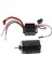 Rc Fırçalı Motor Esc Seti 540 Fırçalı Motor Suya Dalı 320A Esc 5V 2A Bec Ileri Geri Hız Kontrolü 1/10 Rc Paletli Araba Yüksek Burulma 35T (Yurt Dışından) 5