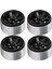 4 Adet 1.9 Inç Rc Beadlock Tekerlek Göbekleri Alüminyum Alaşımlı Cnc Rc Tekerlek Jantları Hub Değiştirme Eksenel SCX10 Için Hsp Siyah (Yurt Dışından) 5