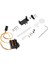 ES08MA Iı Mini Metal Dişliog Servo Rc Model Servo Kiti ile Alüminyum Alaşımlı Salıncak Kolu Servo Tabanı (Yurt Dışından) 5