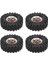 1.0 Beadlock Jant Lastikler 6 Delik Alüminyum Alaşım Rc Beadlock Tekerlek Göbeği 1/24 Rc Paletli Araba Bronz (Yurt Dışından) 5