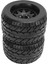 2 Adet Rc Kamyon Lastikleri Ka Altıgen Tekerlekler Kuplörlü Arrma Için Traxxas Hpı Tekno MT410 1/8 Canavar Kamyon Tip A Hub (Yurt Dışından) 3
