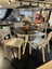 Royal Rattan 90X90 Yuvarlak Camlı Masa Takımı 4 Kişilik Balkon Teras Bahçe Masa Takımı A Plus 1