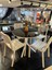 Royal Rattan 90X90 Yuvarlak Camlı Masa Takımı 4 Kişilik Balkon Teras Bahçe Masa Takımı A Plus 2
