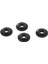 4 Adet Jant Adaptörü Contası Alüminyum Alaşımlı Sağlam Dalı Tekerlek Adaptörü Traxxas Udr 1/7 Rc Araba Siyah (Yurt Dışından) 3