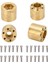 4 Adet Pirinç Tekerlek Hex Hub Adaptörü Rc Araba Paletli Genişletmek Adaptörü Için 1/10 Rc Paletli 1.9 2.2 In Vp Tekerlekler Jantlar 18.4 mm Kalınlığı (Yurt Dışından) 1