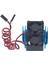 Dc 5V Rc Isı Emici Yüksek Hızlı Fan Motoru Radyatör Fanı Seti Traxxas Slash 4×4 Için Vxl 1/10 Rc Araba Mavi (Yurt Dışından) 3