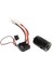 Fırçalı Motor Esc Combo 550 Fırçalı Motor ile 60A Fırçalı Esc Tamiya Için Sürükle Kafa Traktör Kamyon 1/14 Off Road Tırmanma Araba 1/10 55T (Yurt Dışından) 3