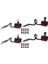 Fpv Yarış Drone QUADCOPTER4PCS Için RS2205 2300KV Cw / Ccw Fırçasız Motor Parçası (Yurt Dışından) 3