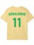 Ronaldinho - Efsane Brezilya 11 Numara Oversize T-Shirt Etiole Studio Günlük ve Halısaha Giyim 4