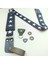 Omuz Yastıklı Gitar ve Ukulele Askısı, Strap Lock, Pena Kılıfı, Kafa Bağlantı Aparatı - Sırıus Sr 4