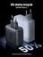 USB C Şarj Cihazı 65 W USB C Güç Kaynağı 4 Port Gan Charger Pd Şarj Cihazı MacBook Pro/air, iPhone 14/14 Pro/14 Pro Max/13 Pro/12, iPad Pro, S23 Ultra, S23+, S23 Vb. ile Uyumlu 2