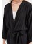 Yırtmaçlı Yazlık Kimono - Siyah 5