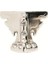 Kelebek Taşlı Sandık Ayağı Kutu Ayak 35 cm - Nikel 50 Adet - MCT9294-7104 1