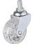 Hts 326 - 50X20 mm Şeffaf Makaralı Vidalı Teker 4 Adet 1