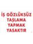 Fırsat Byr Iş Gözlüksüz Taşlama Yapmak Yasaktır Uyarı Levhası 25X35 Kod:37 Yeni 1
