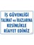 Fırsat Byr Iş Güvenliği Talimat Uyarı Levhası 25X35 KOD:427 Yeni 1