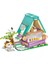 Fırsat Byr KP28018 Keeppley Lovely Street Calico Cat Comic House Blok Seti -Vagonlife Yeni 3