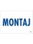 Fırsat Byr Montaj Uyarı Levhası 17,5X25 KOD:1772 Yeni 1