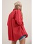 Kadın Oversize Uzun Basic Gömlek 2