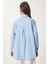 Kadın Oversize Uzun Basic Gömlek 2