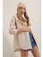 Kadın Oversize Uzun Basic Gömlek 3