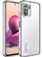 Xiaomi Redmi Note 10S Kılıf Gümüş Disk Kapak Kamera Korumalı Dayanıklı Darbe Karşıtı Koruyucu Yeni Nesil Tasarım (Xiaomi Redmi Note 10S, Gümüş) 1