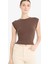 Slim Fit Dar Kesim Bisiklet Yaka Basic Düz Modal Kısa Kollu Tişört F0685AX25SP 1