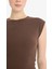 Slim Fit Dar Kesim Bisiklet Yaka Basic Düz Modal Kısa Kollu Tişört F0685AX25SP 5