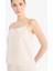Regular Fit Kare Yaka Çizgili Modal Askılı Bluz F0397AX25SP 3