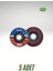 5 Adet 40 Kum Flap Disk 1