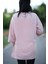 Yırtmaçlı Basic Oversize Fakir Kol T-Shirt 3