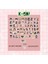 K-On! Sticker Seti 60 Adet - Anime Sticker - Parlak Sticker 1