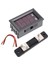 0.28 Inç 0-100V 50A Çift LED Kırmızı Voltmetre ve Mavi Ampermetre (Şönt Dirençli) 1