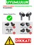Samsung Galaxy Buds3 Pro Uyumlu Silikon Kulaklık Uçları (S,m,l) ve 3 In 1 Temizleme Kalemi Seti 2