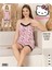 Bambu Ip Askılı Hello Kıtty Şortlu Pijama TAKIM-BK050001 1
