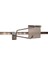 25 cm - 10 Adet Galvaniz Etiketli Kanallı Pano Kancası Raf Askısı 2