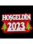 - Hoşgeldin 2023 Yazılı Strafor Süs Kırmızı Glstd 1