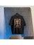 Siyah Renk Oversize Unisex Erkek Kadın Baskılı Tişört T-Shirt 1