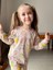 Meyve Desen Kız Çocuk Pembe Karpuz Avokado Muz Pijama Takımı 2