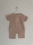 Unisex Bebek Ayıcık Detaylı Müslin Tulum 2