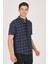 Kısa Kol Slim Fit Ekoseli Gömlek 5