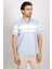 Oxford Slim Fit Panolu Çizgili Kısa Kol Gömlek 3