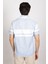 Oxford Slim Fit Panolu Çizgili Kısa Kol Gömlek 4