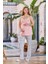 Kadın 25631 Pudra Hamile Pijama Takımı 1