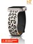 Apple Watch Seri 2/3/4/5/6/7/8/9/se/se2 38/40/41 ve Seri 10 42MM Uyumlu Leopar Silikon Kordon 1