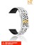 Samsung Galaxy Watch 46MM / Galaxy Watch 3 45MM / Gear S3 Uyumlu Leopar Desenli Silikon Kordon 22MM 1