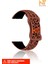 Samsung Galaxy Watch 46MM / Galaxy Watch 3 45MM / Gear S3 Uyumlu Leopar Desenli Silikon Kordon 22MM 1