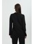 Nakışlı Siyah Blazer Ceket 3