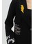 Nakışlı Siyah Blazer Ceket 5